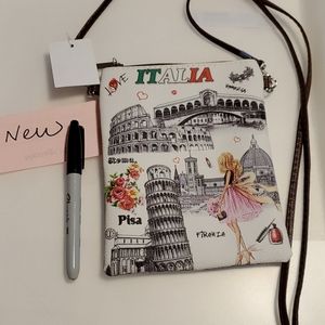 @new@ cute small Shoulder bag_ both side print